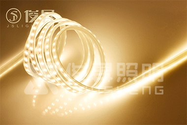 led高压灯带厂家阐述LED无导线灯带的2个关键构成部分